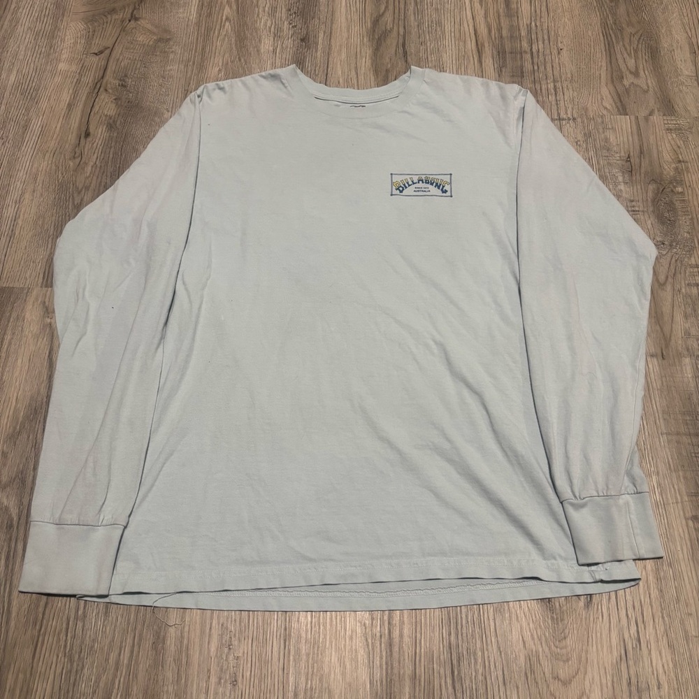 Billabong Light Gray Long Sleeve Tee